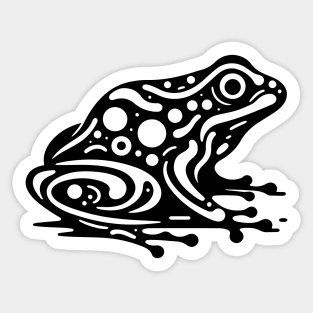 Frog abstract Sticker
